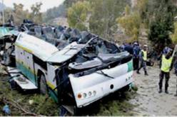 في حصيلة اولية..وفاة امراة اثر اصطدام شاحنة لنقل قارورات الغاز بحافلة المسافرين في تلمسان