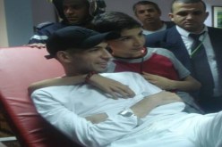 احتفالات ودعوات بالشفاء لـ عدلان  داخل الطائرة