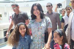 شاهد.. إبنة شيرين عبد الوهاب تخطف القلوب بأول أغنية لها