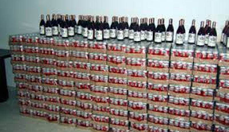جمارك الجلفة تتمكن من حجز 3400 قارورة خمر غير مرخصة