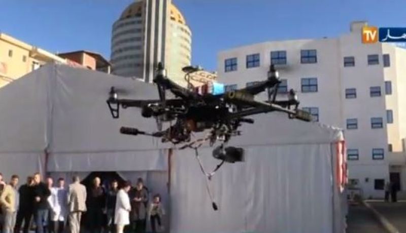 فيديو يظهر كيف تحلق طائرات بدون طيار جزائرية الصنع
