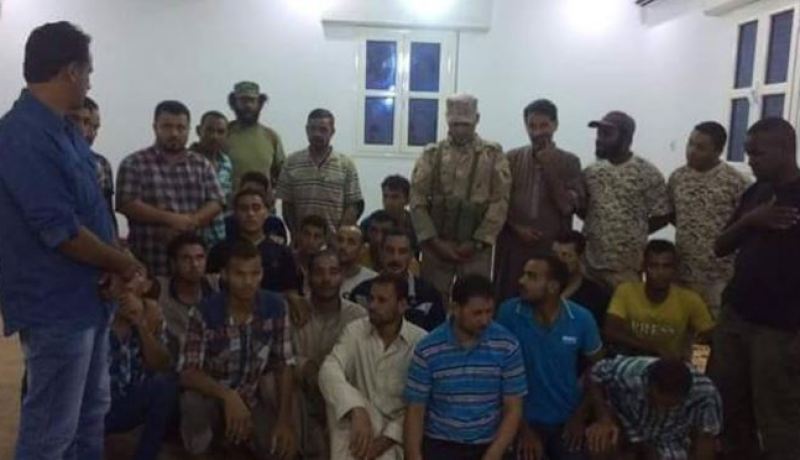 تحرير المصريين المختطفين بالبريقة الليبية