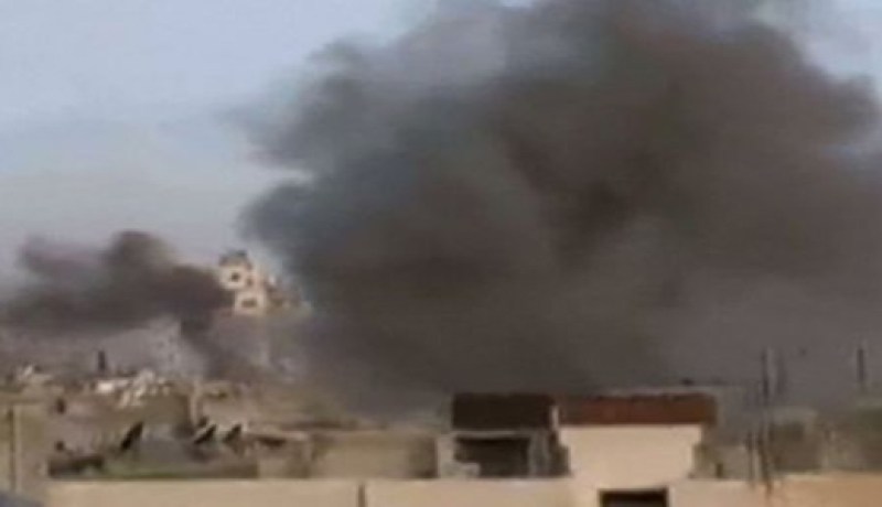 نشطاء مقتل 20 في قصف القوات السورية لبلدة حلفاية بمحافظة حماة