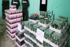 حجز 2170 وحدة من المشروبات الكحولية في سيدي بلعباس