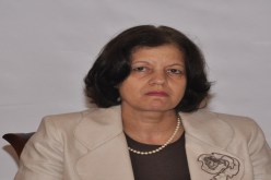 استقبال الوزيرة بالمناشير