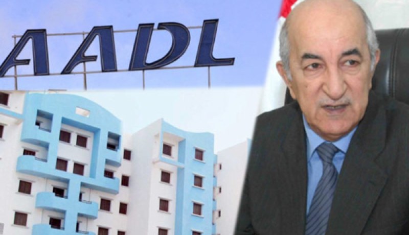 تبون يسلم مفاتيح سكنات عدل 2 في خنشلة