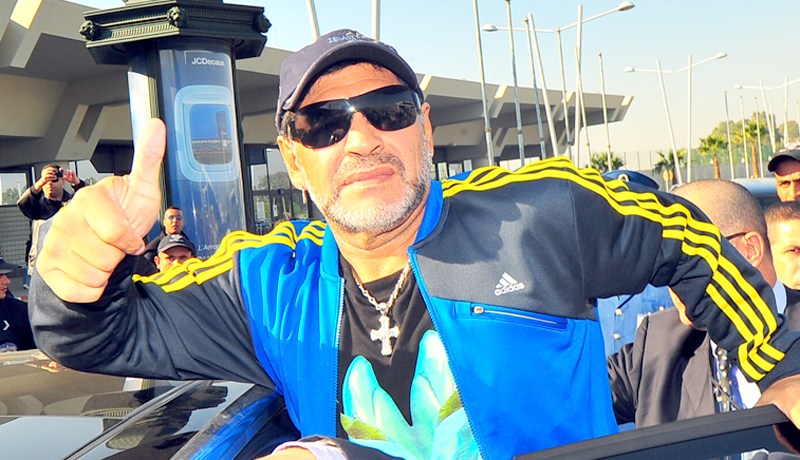 دييغو مارادونا يغيب عن حفل أحسن لاعب جزائري