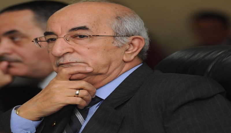 تبون يتسلم المدينة من بوجمعة