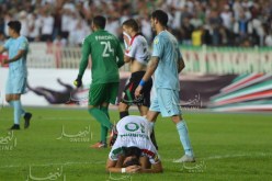 بالصور.. التعادل السلبي يحسم الشوط الأول بين العميد والرفاع