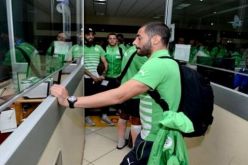 عودة الفريق الوطني إلى أرض الوطن