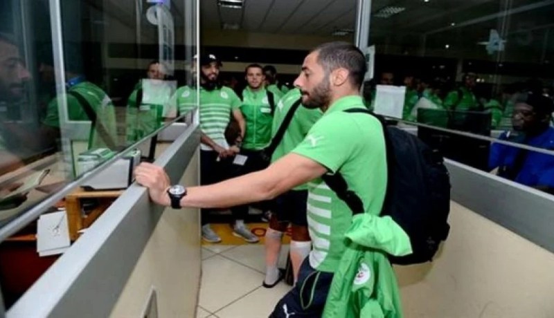 عودة الفريق الوطني إلى أرض الوطن