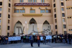 طلبة كلية المحروقات يحتجون للمطالبة بفتح مسابقات التوظيف بتخصصاتهم في ورقلة