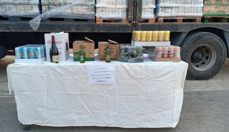 غليزان.. حجز أزيد من 30 ألف وحدة من المشروبات الكحولية بوادي ارهيو