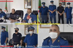 النعامة: تنصيب رئيس أمن دائرة العين الصفراء الجديد