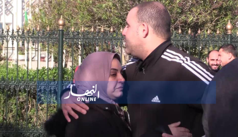 بالصور.. وصول جثمان محمد أكرم المغتال ببروكلين الأمريكية إلى مطار وهران