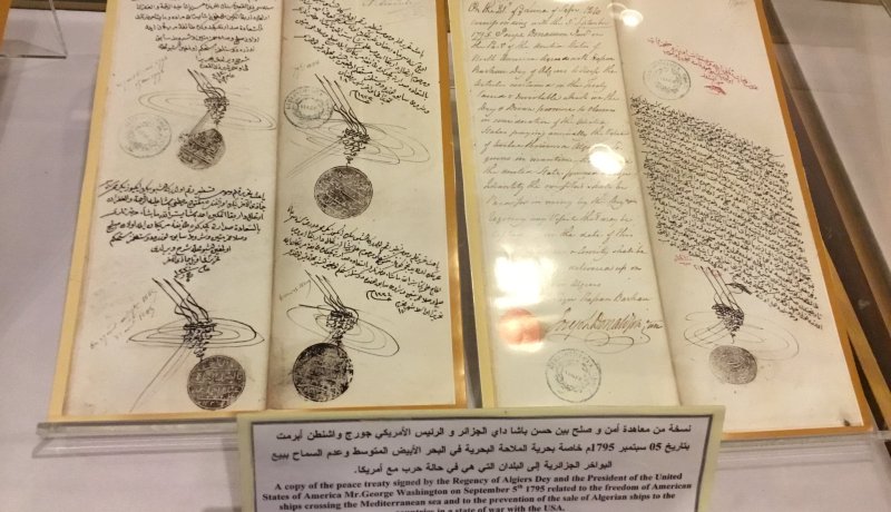 السفارة الأمريكية تحتفل بذكرى توقيع معاهدة السلام والصداقة بين أمريكا والجزائر