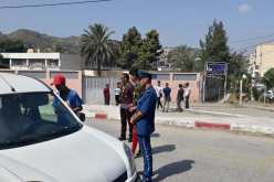 بالصور..شرطة الثنية وتيجلابين ترافق تلاميذ البكالوريا