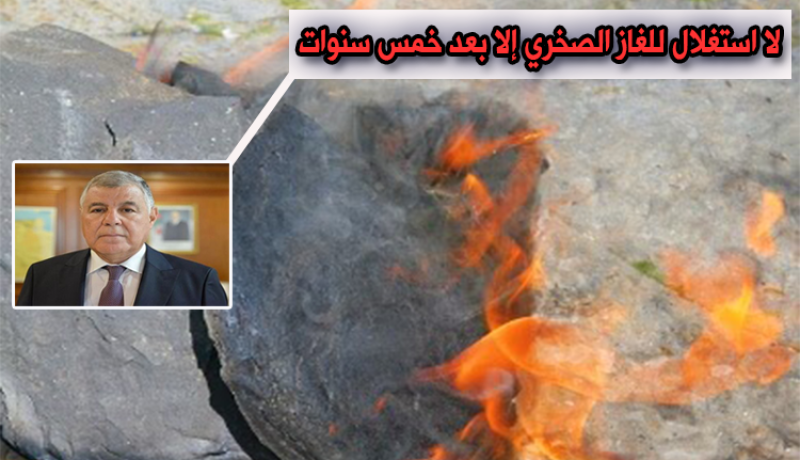 استغلال الغاز الصخري لن يكون عمليا إلا بعد خمس سنوات