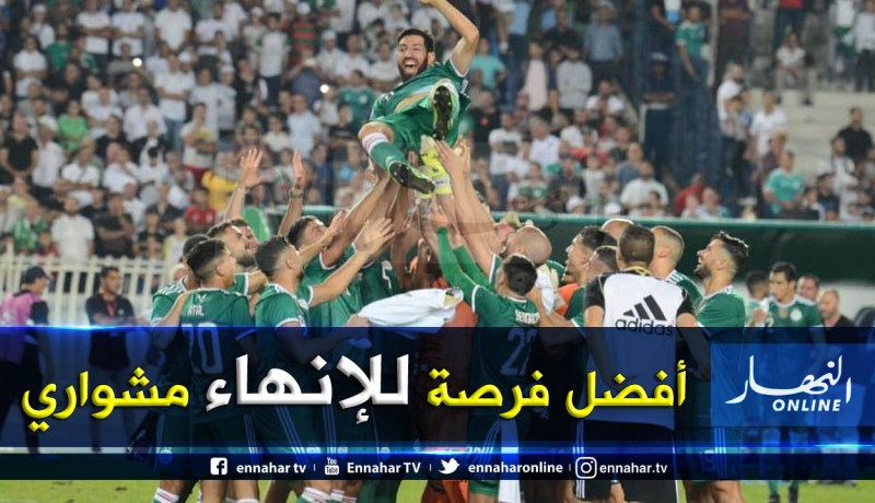 حليش: “عشت أيام رائعة رفقة الخضر ولم أحلم بمثل هذا المشوار”