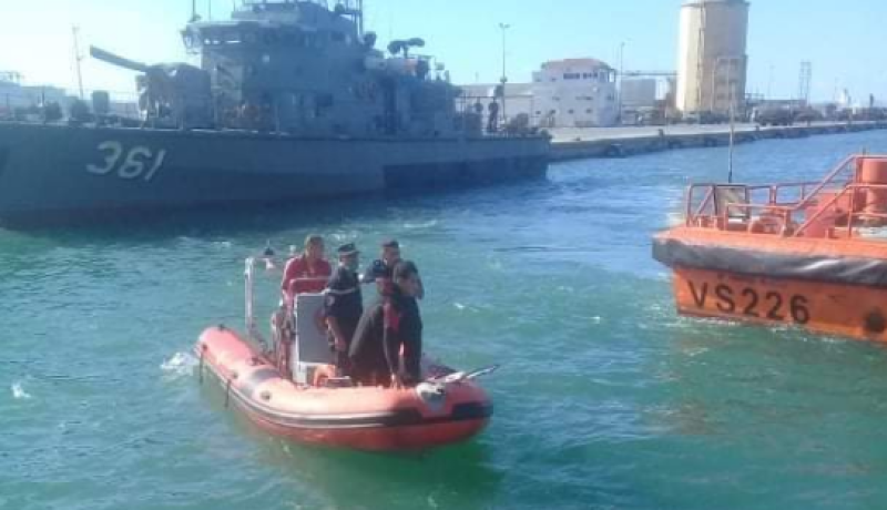 الشلف : انتشال جثة غريق بشاطىء التراغنية بتنس (صور)