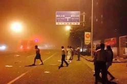 300  جريح على الاقل في انفجار تيانجين بشمال الصين