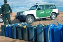 حجز أكثر من 4580 لتر من الوقود معبأة في 161 صفيحة بتلمسان