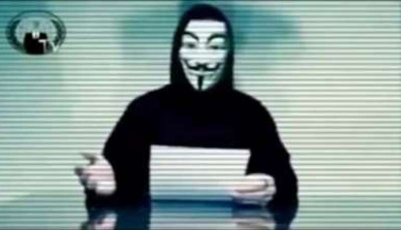 أنونيموس تهاجم مواقع إلكترونية إسرائيلية هامّة تضامنا مع قطاع غزة