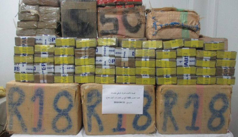 إحباط محاولة إدخال أزيد من 5 قناطير كيف إلى تلمسان
