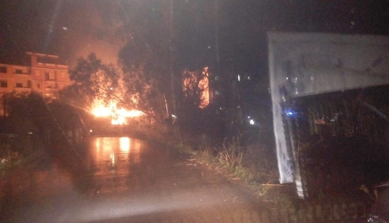 سكيكدة : حريق بمستشفى عبد القادر نطور بالقل