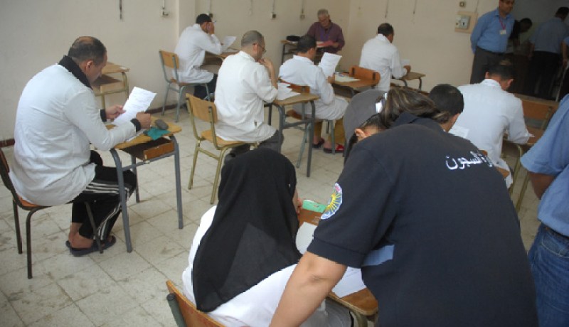 زهاء 24 ألف نزيل سيجرون يومي الثلاثاء والأربعاء امتحانات لإثبات المستوى