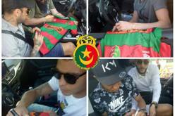 بالصور..نجوم البي أس جي يوقعون على قميص المولودية !