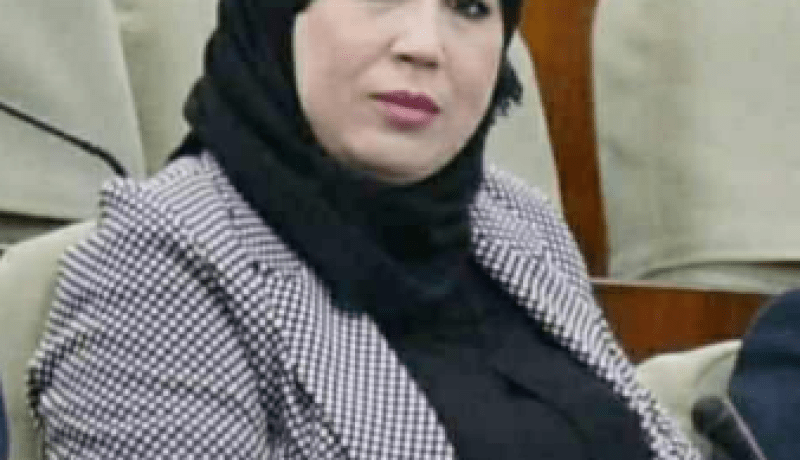 النائبة بدرة فرخي تتنازل عن راتبها لفاىدة عمليات التطهير والوقاية من وباء كورونا