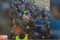 بالفيديو.. الشرطة الإسبانية تعتدي على مناصري مانشستر سيتي