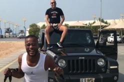 بالفيديو.. إيفرا يجُر “4x 4”