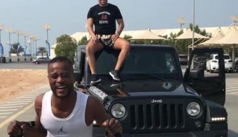 بالفيديو.. إيفرا يجُر “4x 4”