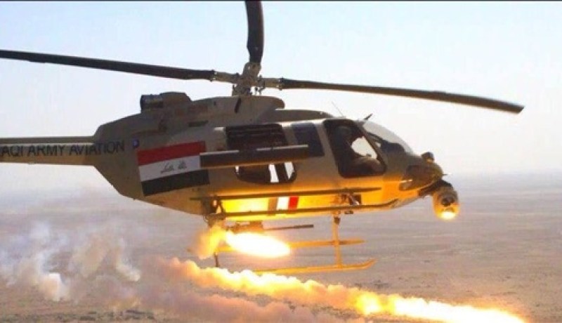 الطيران العراقي يدمر آليات ومخزن أسلحة لداعش بالأنبار