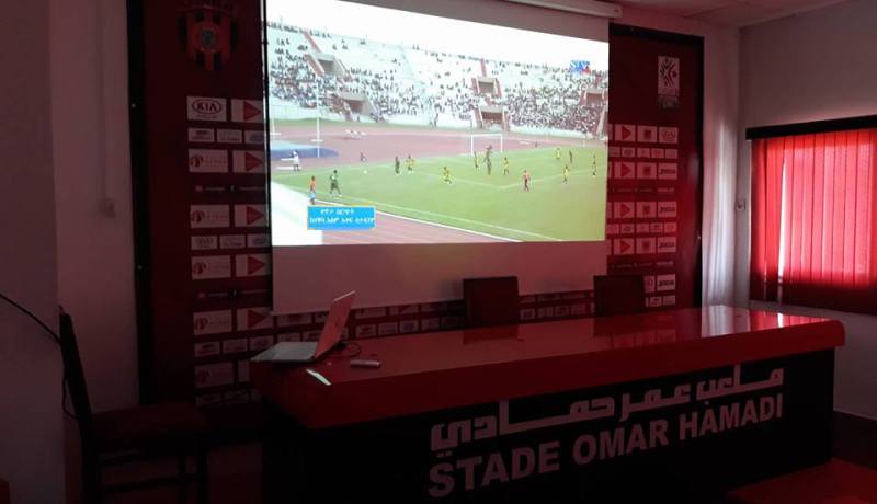 حصة فيديو للاعبي سوسطارة لمعاينة فريق يونغ أفريكا