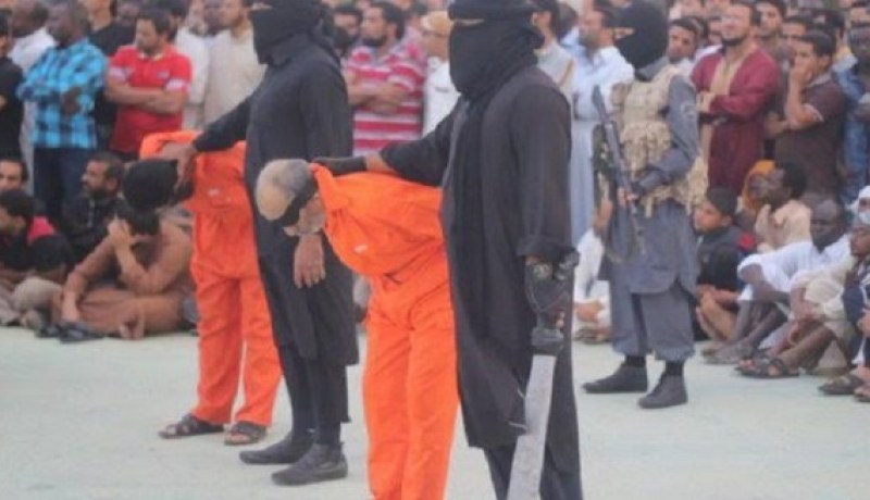 داعش يعدم شباباً من سرت ذبحاً وحرقاً