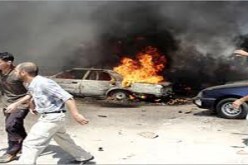 غارات جوية وانفجار سيارة مفخخة قرب دمشق يسفر عن سقوط جرحى ‎