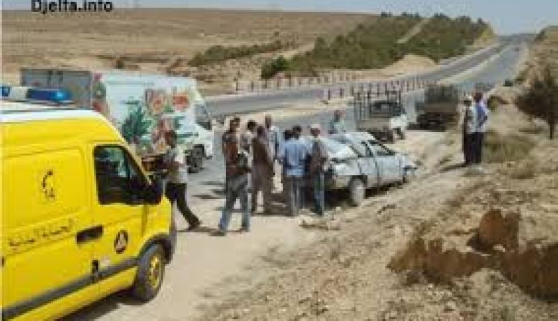 أربعة قتلى و ثلاثة جرحى في حادث مرور بعين الدفلى
