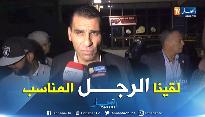 زطشي:”بلماضي يعيش مع المنتخب وكأنه لاعب”