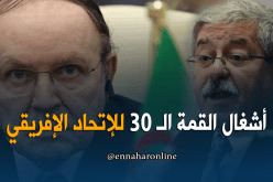 أويحيى في أديس أبابا لتمثيل الرئيس بوتفليقة في القمة الـ 30 للإتحاد الإفريقي