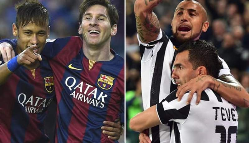 برشلونة وجوفنتوس يصلان برلين استعدادا للمبارة النهائية