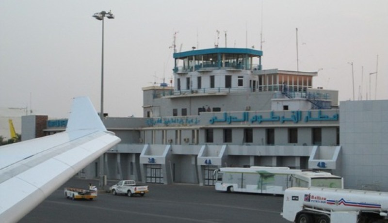 نشوب حريق فى مروحية سودانية بمطار الخرطوم