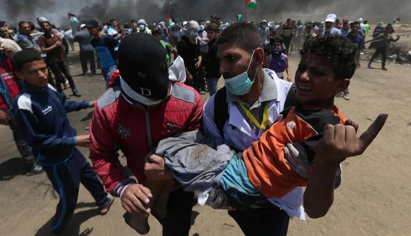 ارتفاع حصيلة شهداء يوم الغضب إلى 58 فلسطينيا في غزة