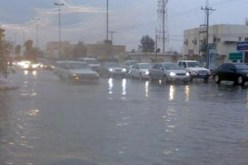 امطار غزيرة بكل من ورقلة و الاغواط و غرداية و البيض مساء السبت و الاحد