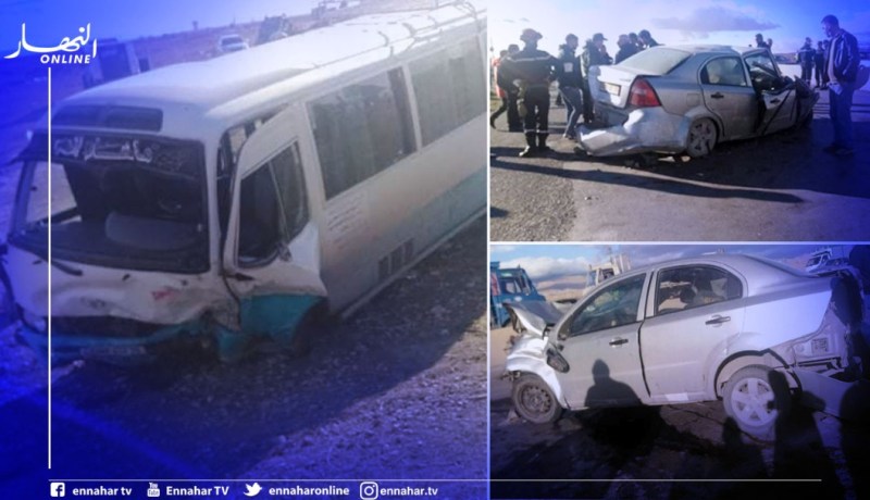 المسيلة: قتيل و14 جرحا في إصطدام حافلة بسيارة في المطارفة