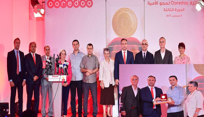 تطبيقا  حروف الهجاء و أزول  يُتوجان بجائزة  Ooredoo  لمحو الأمية لسنـة 2015