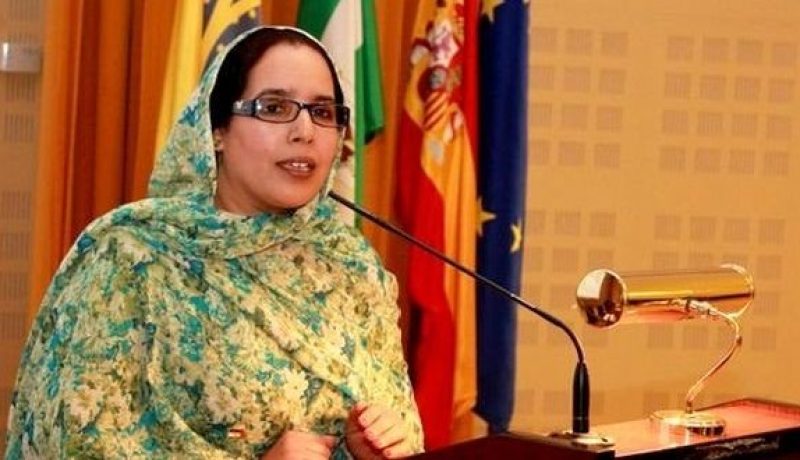 وزيرة صحراوية تشجب أطماع المغرب في الاراضي الصحراوية