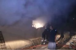 بالفيديو.. حريق بمصلحة الأرشيف لمقر الدائرة الجديدة ببشار